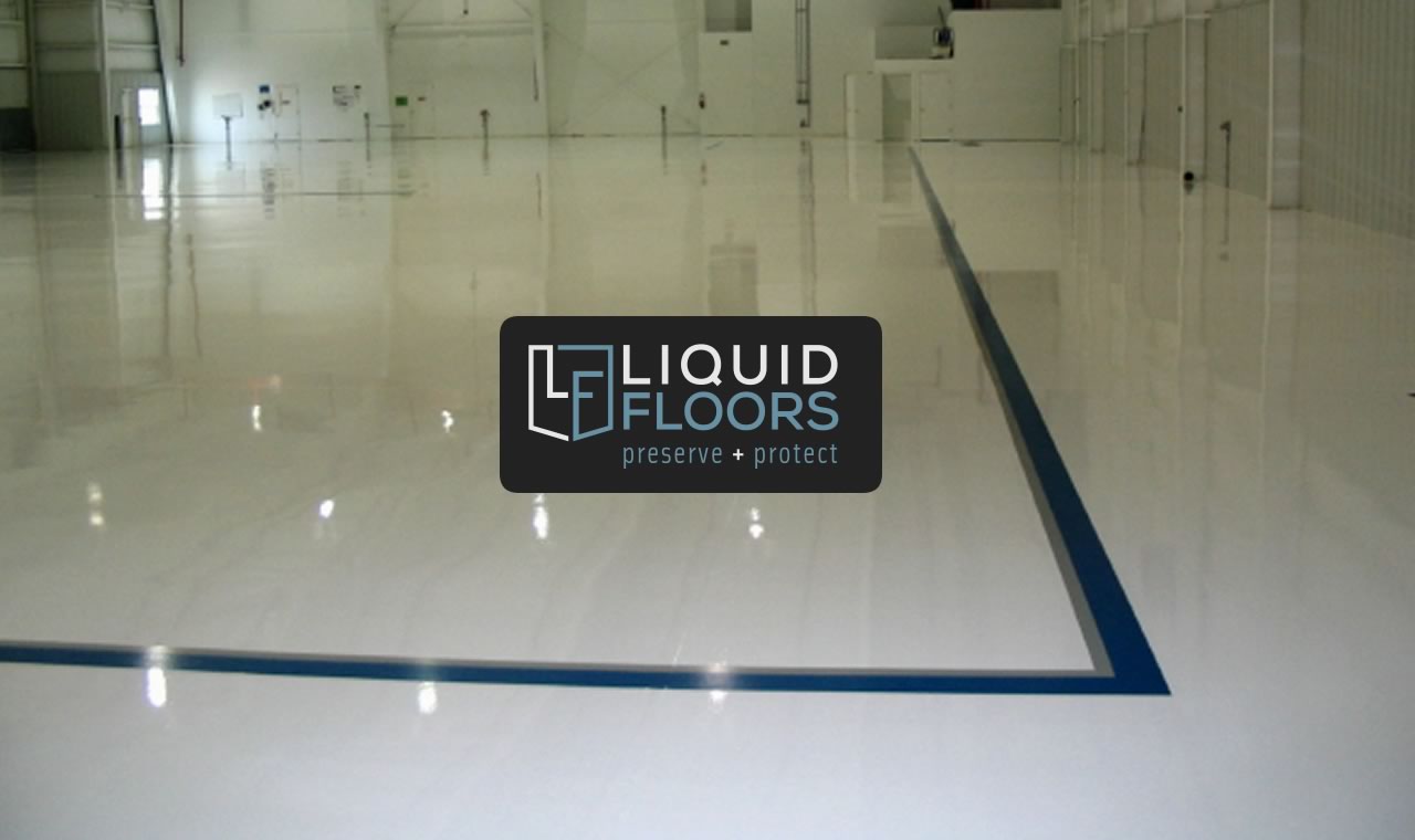 Beautiful-Hangar-Epoxy-Flooring-Raleigh-NC Beautiful Aviation Hangar Epoxy Flooring and Line Striping Installation 1
