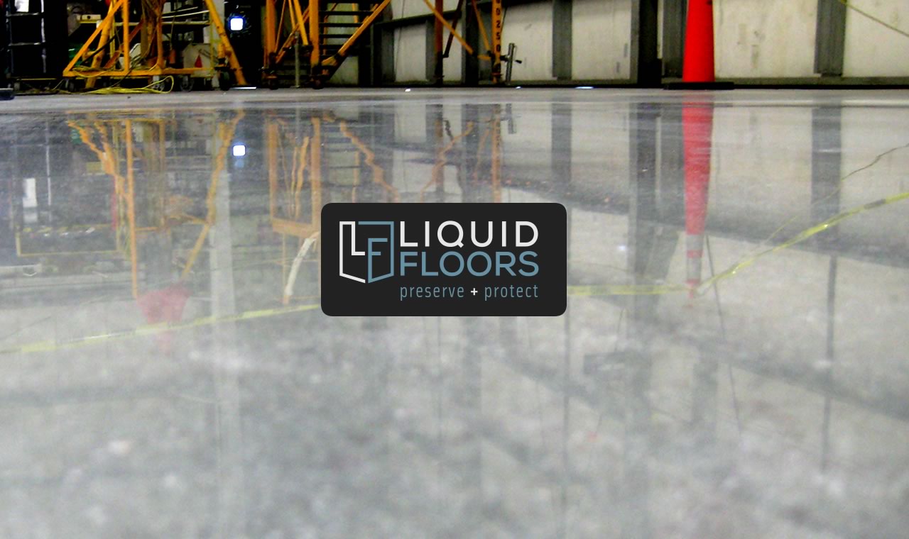 Industrial-Concrete-Polished-Flooring-Installation Aviation Industrial Concrete Polishing